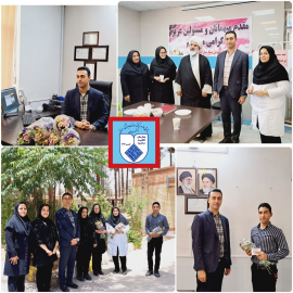  تجلیل از کارکنان سادات بیمارستان به مناسبت عید سعید غدیر خم