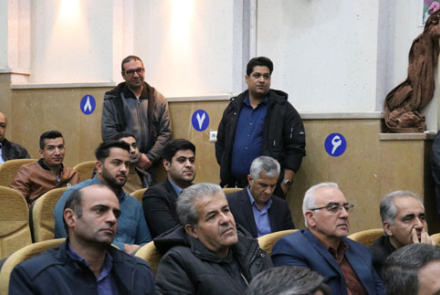 مراسم تجلیل از خیرین سلامت بیمارستان فاطمیه بادرود