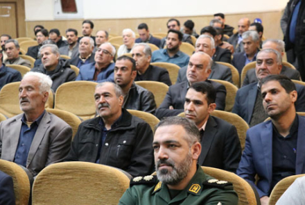 مراسم تجلیل از خیرین سلامت بیمارستان فاطمیه بادرود