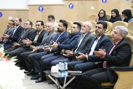 مراسم تجلیل از خیرین سلامت بیمارستان فاطمیه بادرود