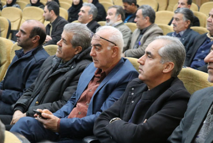 مراسم تجلیل از خیرین سلامت بیمارستان فاطمیه بادرود