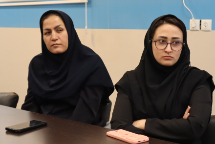 جلسه ریاست بیمارستان با مسئولان بخش ها