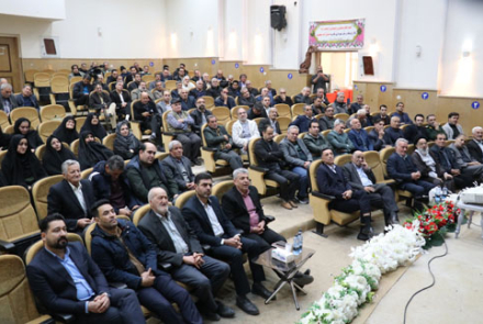 مراسم تجلیل از خیرین سلامت بیمارستان فاطمیه بادرود