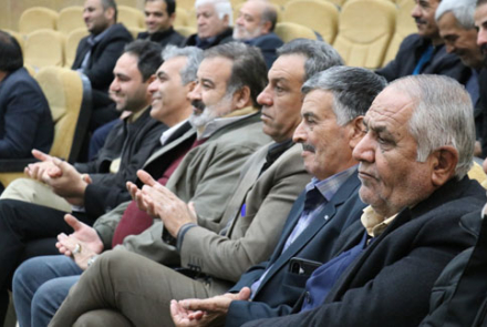 مراسم تجلیل از خیرین سلامت بیمارستان فاطمیه بادرود