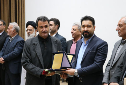 مراسم تجلیل از خیرین سلامت بیمارستان فاطمیه بادرود