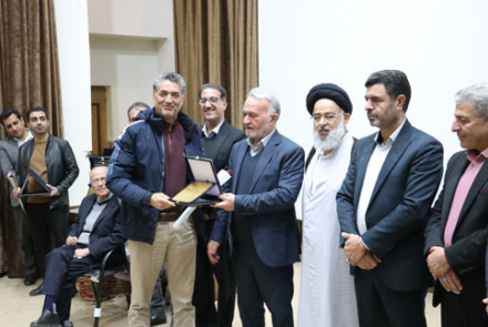 مراسم تجلیل از خیرین سلامت بیمارستان فاطمیه بادرود