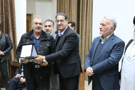 مراسم تجلیل از خیرین سلامت بیمارستان فاطمیه بادرود