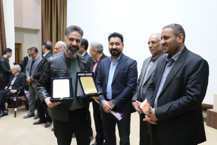 مراسم تجلیل از خیرین سلامت بیمارستان فاطمیه بادرود