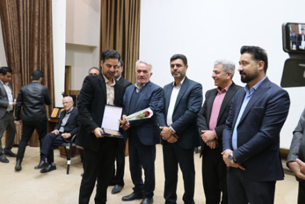 مراسم تجلیل از خیرین سلامت بیمارستان فاطمیه بادرود