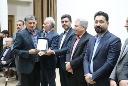 مراسم تجلیل از خیرین سلامت بیمارستان فاطمیه بادرود