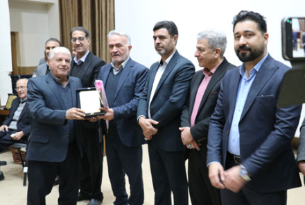  مراسم تجلیل از خیرین سلامت بیمارستان فاطمیه بادرود