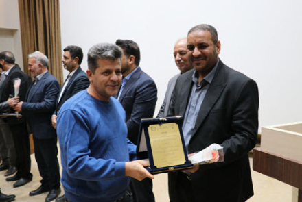  مراسم تجلیل از خیرین سلامت بیمارستان فاطمیه بادرود