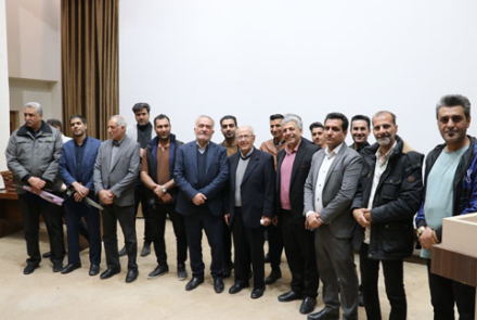 مراسم تجلیل از خیرین سلامت بیمارستان فاطمیه بادرود