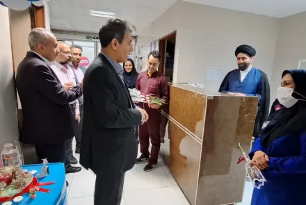 بازدید معاونین غذا و دارو و نظارت بر درمان 