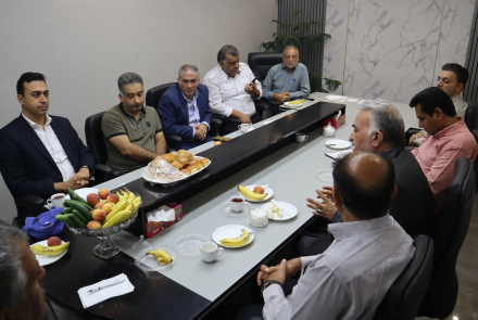 بازدید دکتر عبدلی نماینده مجلس از بیمارستان 