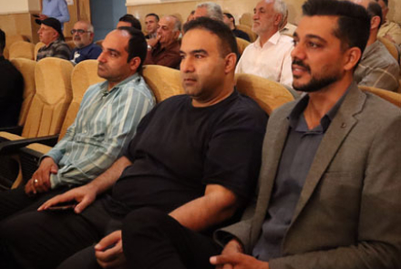 حکم ریاست بیمارستان فاطمیه بادرود از طرف دکترشیرانی باحضور مسئولین استانی و منطقه ای، درسینمافرهنگ بادرود به #دکترزاهدی اعطاء گردید.