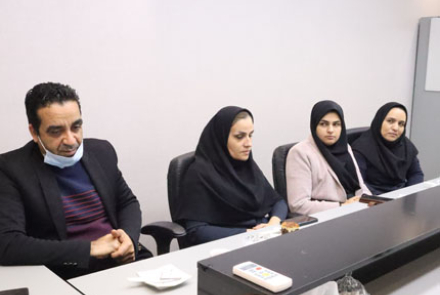  مراسم تقدیر از حسابداران بیمارستان فاطمیه بادرود 