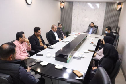  مراسم تقدیر از حسابداران بیمارستان فاطمیه بادرود 