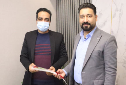  مراسم تقدیر از حسابداران بیمارستان فاطمیه بادرود 