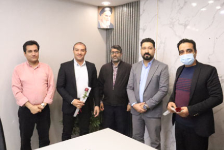  مراسم تقدیر از حسابداران بیمارستان فاطمیه بادرود 