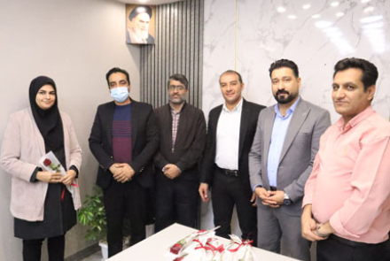  مراسم تقدیر از حسابداران بیمارستان فاطمیه بادرود 