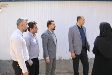 بازدید مدیر دفتر ریاست به همراه مدیر پرستاری دانشگاه علوم پزشکی اصفهان از بیمارستان فاطمیه بادرود