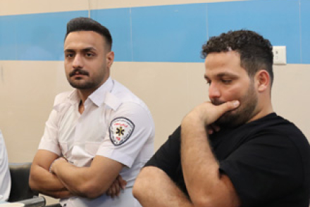 تجلیل از پرسنل 115 شهرستان در بیمارستان فاطمیه بادرود