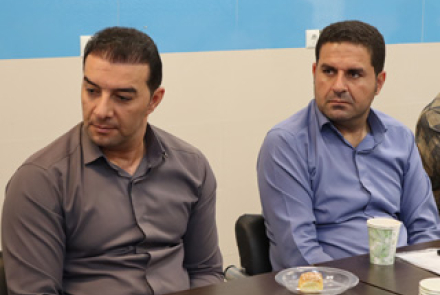 تجلیل از پرسنل 115 شهرستان در بیمارستان فاطمیه بادرود