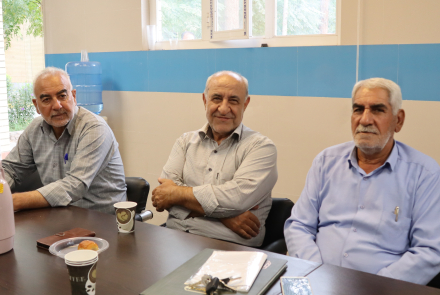 مراسم افتتاح ساختمان انجمن خیرین سلامت در بیمارستان فاطمیه بادرود