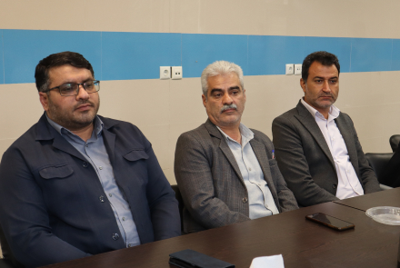 مراسم افتتاح ساختمان انجمن خیرین سلامت در بیمارستان فاطمیه بادرود