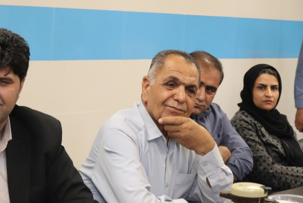 مراسم افتتاح ساختمان انجمن خیرین سلامت در بیمارستان فاطمیه بادرود