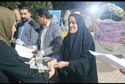 تجلیل از پرستاران بیمارستان بادرودونطنز در باغ دکتر محققی