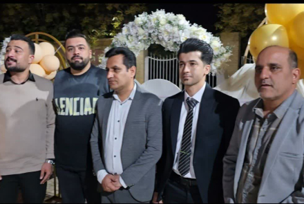 تجلیل از پرستاران بیمارستان بادرودونطنز در باغ دکتر محققی