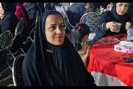 تجلیل از پرستاران بیمارستان بادرودونطنز در باغ دکتر محققی