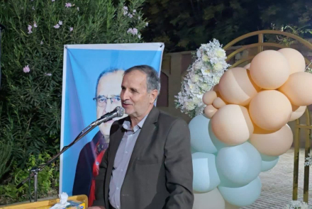 تجلیل از پرستاران بیمارستان بادرودونطنز در باغ دکتر محققی