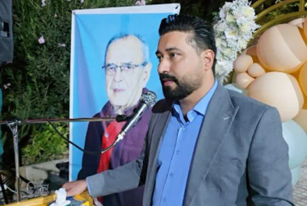 تجلیل از پرستاران بیمارستان بادرودونطنز در باغ دکتر محققی