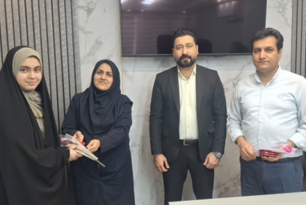 تقدیر از گروه سرود طنین بهشتی