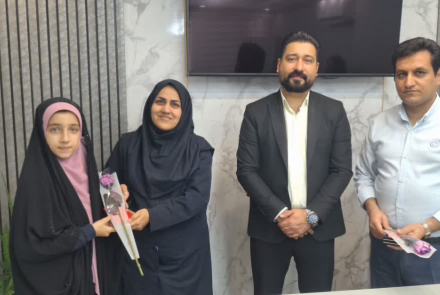 تقدیر از گروه سرود طنین بهشتی