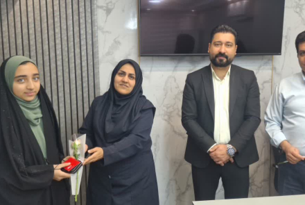 تقدیر از گروه سرود طنین بهشتی