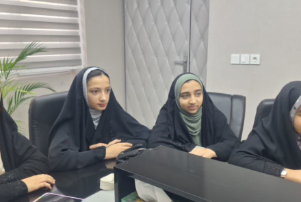 تقدیر از گروه سرود طنین بهشتی
