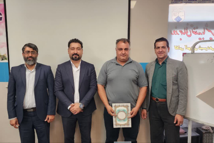 نشست صمیمی ریاست بیمارستان فاطمیه بادرود با خبرنگاران و فعالان فضای مجازی