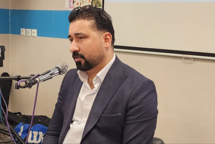 نشست صمیمی ریاست بیمارستان فاطمیه بادرود با خبرنگاران و فعالان فضای مجازی