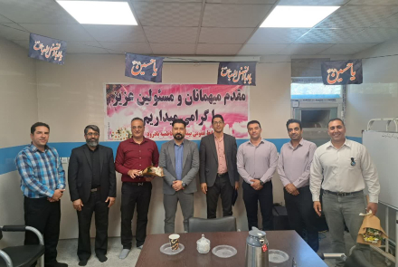 گرامیداشت روز حراست و فناوری اطلاعات در بیمارستان فاطمیه بادرود