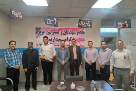 گرامیداشت روز حراست و فناوری اطلاعات در بیمارستان فاطمیه بادرود