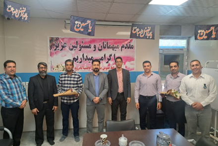 گرامیداشت روز حراست و فناوری اطلاعات در بیمارستان فاطمیه بادرود