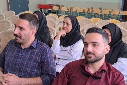 برگزاری سلسله کارگاه های آموزشی در بیمارستان فاطمیه بادرود