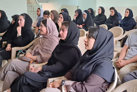 برگزاری سلسله کارگاه های آموزشی در بیمارستان فاطمیه بادرود