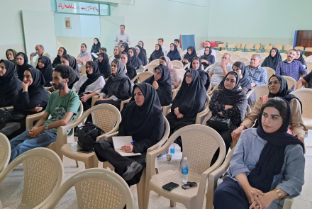 برگزاری سلسله کارگاه های آموزشی در بیمارستان فاطمیه بادرود