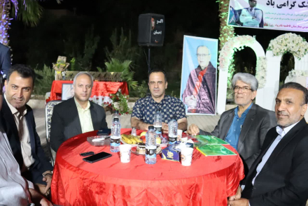  آیین گرامیداشت روز پزشک با حضور مسئولان شهرستان در سرای دکتر حسنعلی محققی برگزار شد.