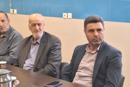 مراسم افتتاح ساختمان انجمن خیرین سلامت در بیمارستان فاطمیه بادرود